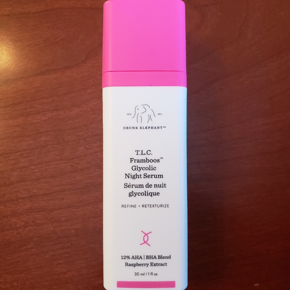 NEW Drunk Elephant T.L.C. Framboos Glycolic Serum